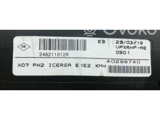 Панель приборов 248211612R   Renault Twingo III       