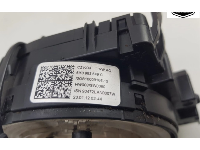 Подрулевой шлейф SRS 5K0953549C, 5K0953549C   Volkswagen Caddy