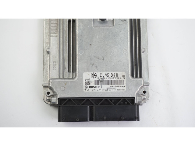 Řídící jednotka 03L907309H, 0281016270 Volkswagen Transporter - Caravelle T5 2007