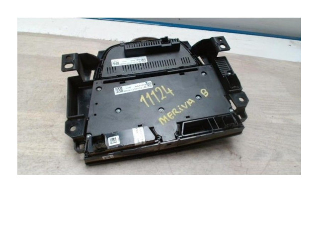 Блок управления климат-контролем 13346091, 13346091   Opel Meriva B