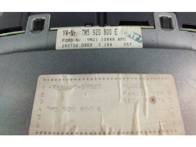 Панель приборов 7M5920800E   Ford Galaxy       