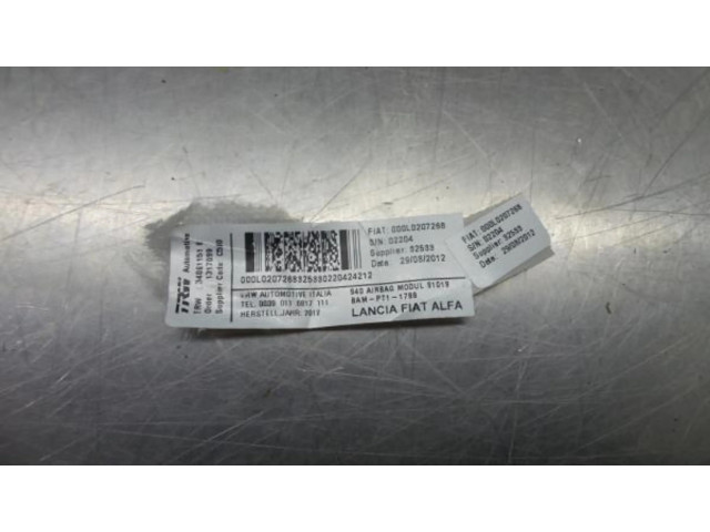 Подушка безопасности в сиденье 000L0207268   Alfa Romeo Giulietta