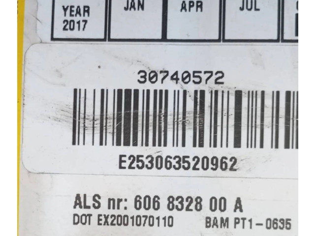 Подушка безопасности в сиденье 30740572, 606832800A Volvo XC90