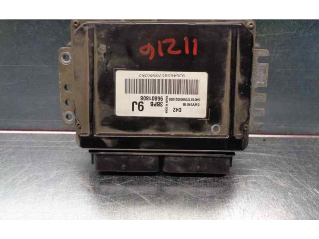 Блок управления двигателя 96801808, 5WY5451B   Chevrolet Matiz