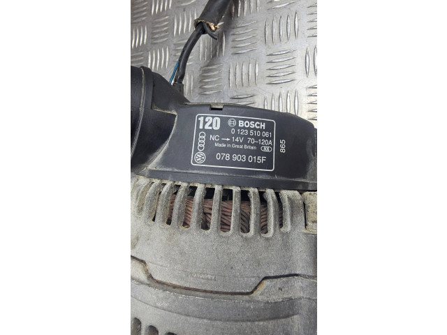 Генератор 0123510061, 078903015F   Audi A6 S6 C5 4B      