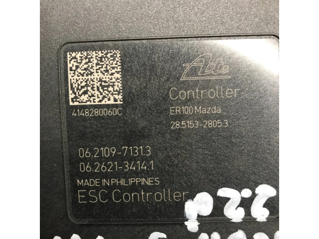 Блок АБС BHR1437A0A, 06210230374 Mazda 3 II 2013-2016 года