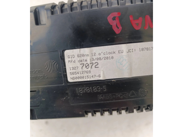 Дисплей 13277072 Opel Meriva B