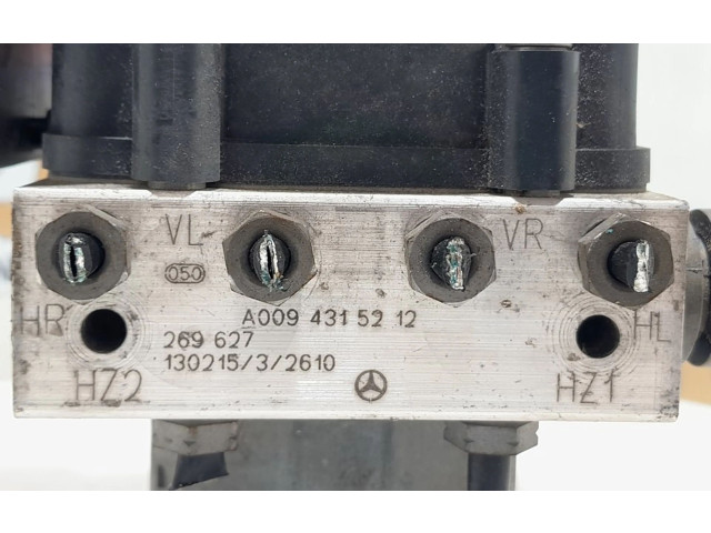 Jednotka ABS A0094315212, 167629 Mercedes-Benz CLA C117 X117 W117 2013