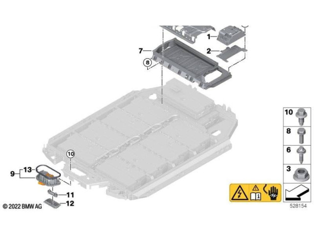 Блок управления 61278856556, 8856556 BMW iX3 G08