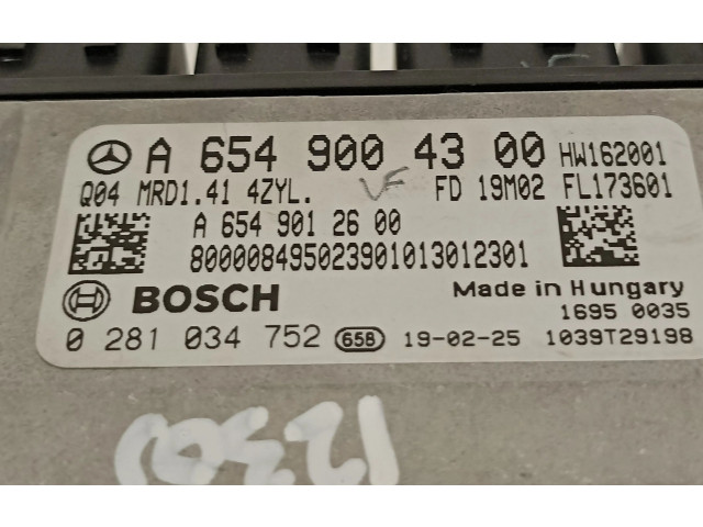 Řídící jednotka A6549004300 Mercedes-Benz B W247 2019
