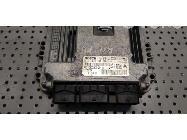 Блок управления двигателя 281012980, 60059   Citroen C4 I Picasso