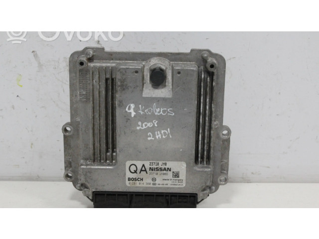 Řídící jednotka 23710JY008D, 0281014360 Renault Koleos I 2008