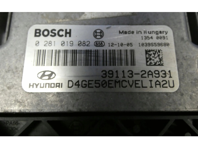 Блок управления двигателя 391132A931, 0281019082 KIA Ceed