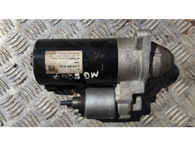 Стартер  A6519062800, 0001139065   Mercedes-Benz E C207 W207