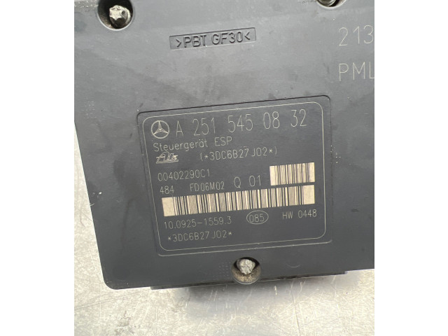 Блок АБС A2515450832, 3DC6B27J02   Mercedes-Benz  ML W164  2005 - 2011 года