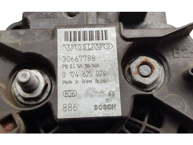 Генератор 30667788, 0124625024   Volvo XC90      