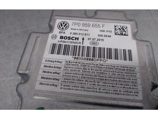 Блок подушек безопасности 7P0959655F, 0285012911BOSCH Porsche Cayenne (9Y0 9Y3)