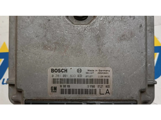 Řídící jednotka 90508986, 0281001633 Opel Vectra B 1997