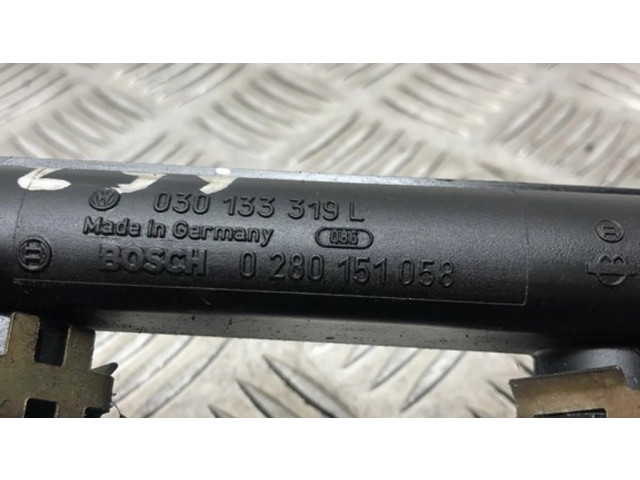 Vstřikovací lišta 0301333199L, 0280151058 Volkswagen Polo III 6N 6N2 6NF pro benzínový motor 1.0 AUC