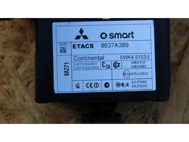 Блок управления 8637A389   Mitsubishi Colt