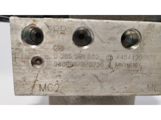 Блок АБС 0265231502, ABS Mitsubishi Colt 2004-2008 года
