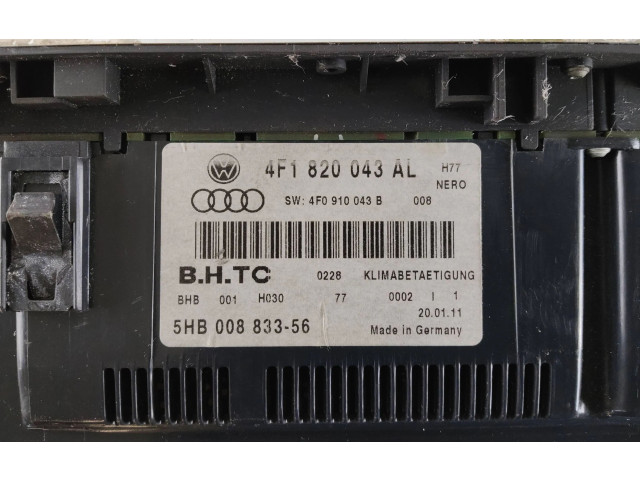 Řídící jednotka 4F1820043AL, 4F0910043B Audi A6 Allroad C6 2011