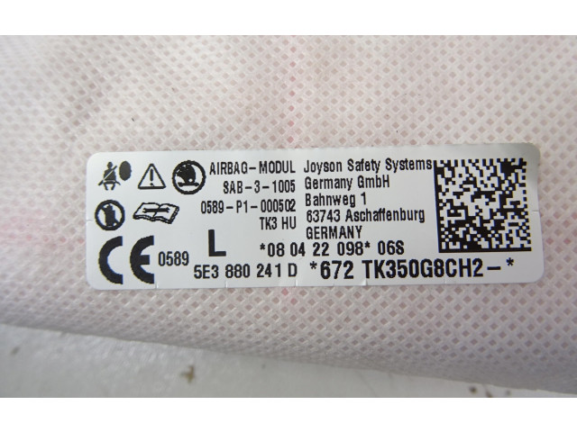 Подушка безопасности в сиденье 5E3880241D Skoda Octavia Mk4
