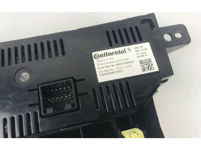 Блок управления климат-контролем 72311AJ030   Subaru Outback