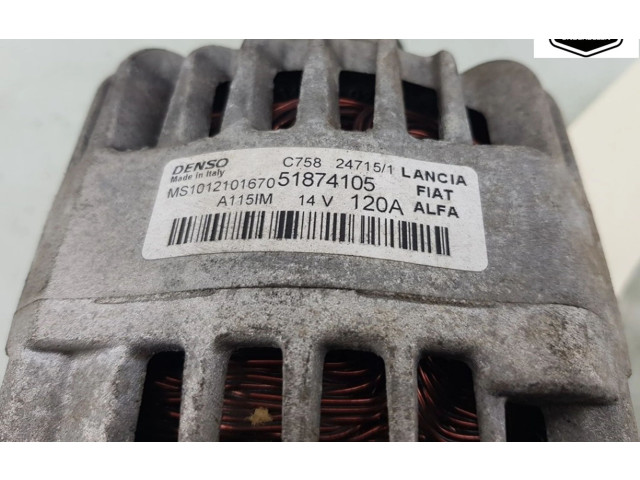 Генератор 51874105, 51874105 Alfa Romeo Mito