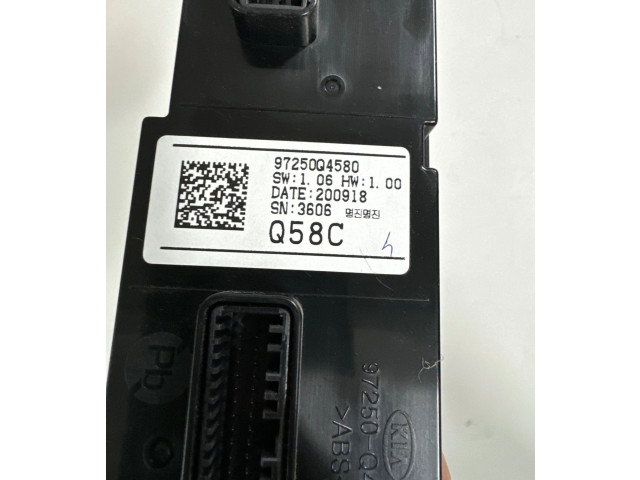Блок управления климат-контролем 97250Q4580, 200918 KIA Niro