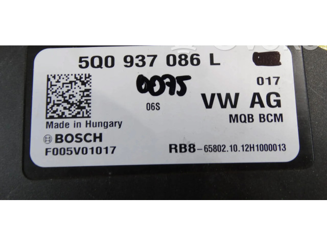 Блок комфорта 5Q0937086L, 5Q0937086L Volkswagen Golf VII