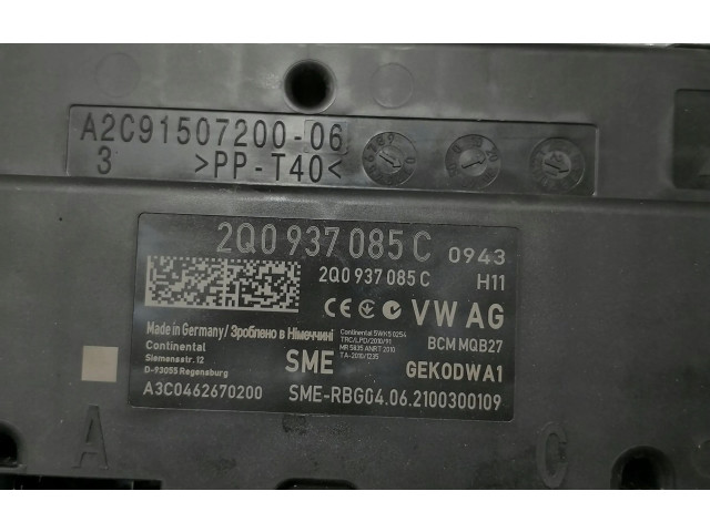 Блок комфорта 2Q0937085C Skoda Fabia Mk3 (NJ)