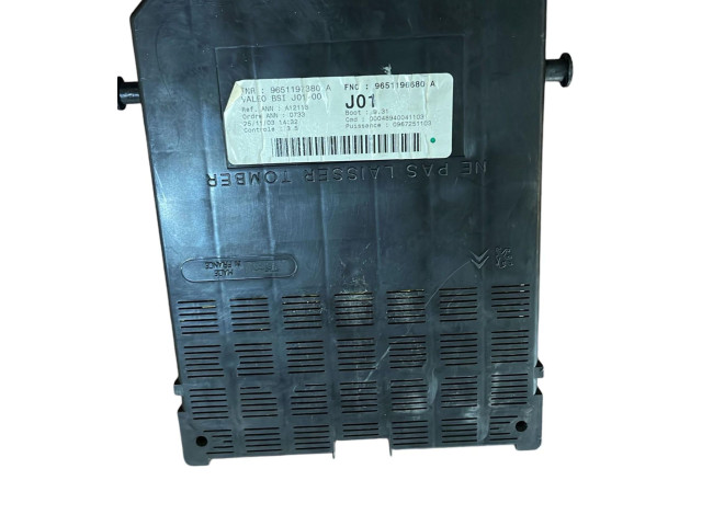 Блок комфорта 9651196680, 9651196680 Citroen C5