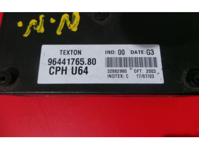 Блок комфорта 96441765, 9644176580   Peugeot Expert   