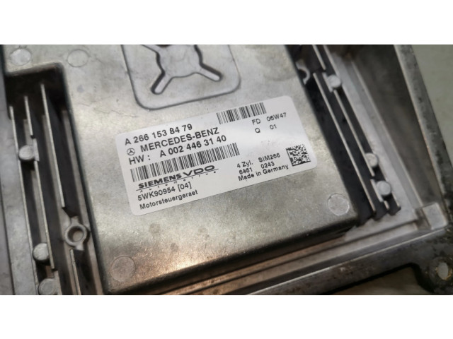 Блок управления двигателя A2661538479, A0024463140   Mercedes-Benz A W169