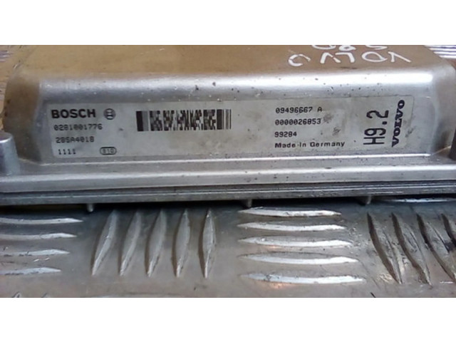 Řídící jednotka 0281001776   Volvo S80 1999