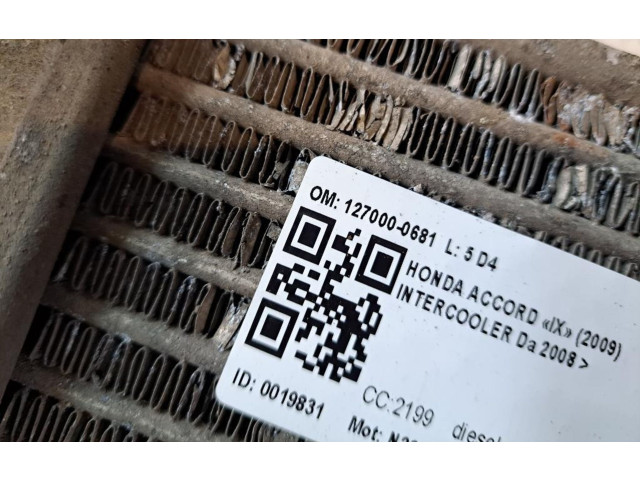 Интеркулер  127000-0681, 127000-0681   Honda Accord 