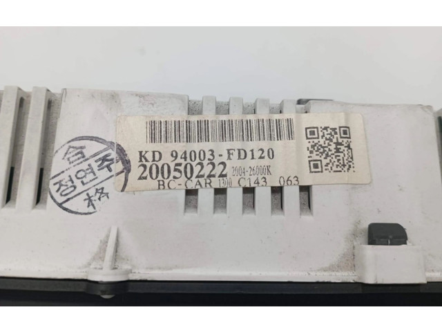 Přístrojová deska KIA Rio 94003FD120