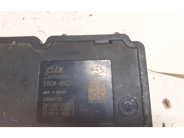 Блок управления АБС 95196739   Chevrolet Captiva