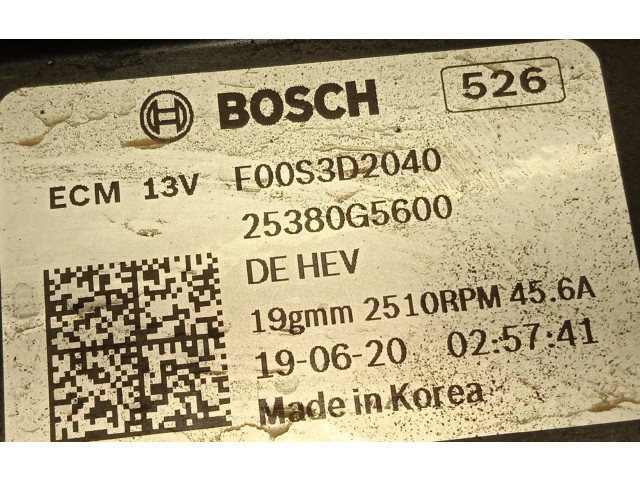 Вентилятор радиатора     25380G5600, 25304CR690    KIA Xceed 