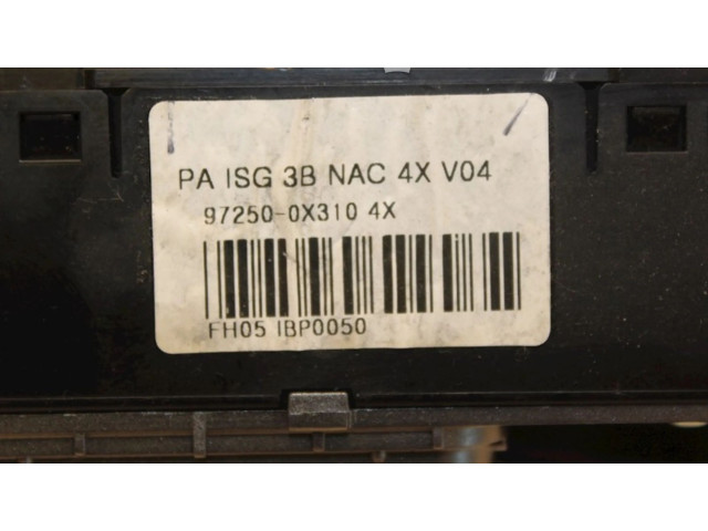 Блок управления климат-контролем 972500X310, 972500X310 Hyundai i10