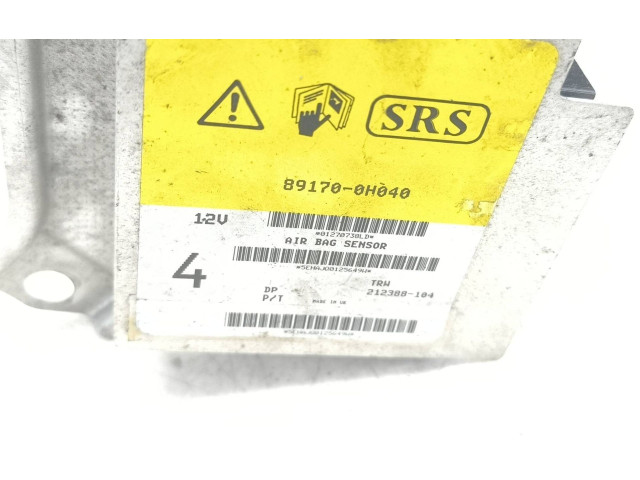 Блок подушек безопасности 891700H040, 212388104   Peugeot 107