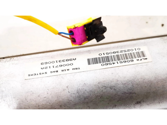 Подушка безопасности пассажира 606514560 Alfa Romeo 166