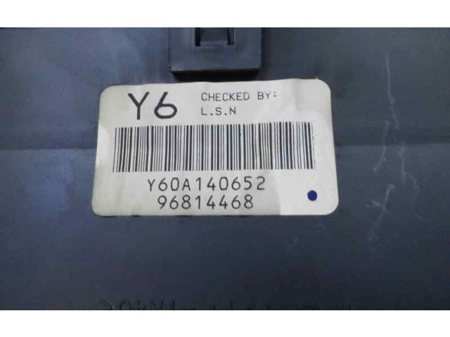 Панель приборов    Chevrolet Aveo       