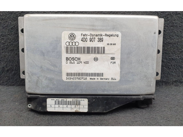 Блок управления АБС 4D0907389, 0265109400 Audi A8 S8 D2 4D