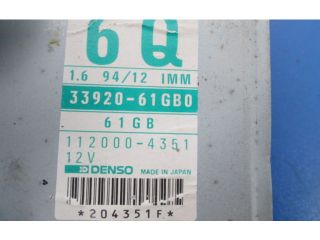 Řídící jednotka Suzuki Baleno EG 1998