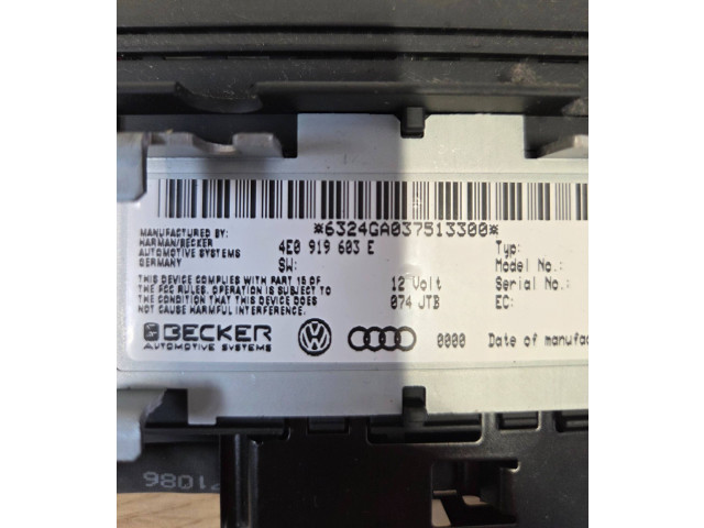 Дисплей    4E0919603E   Audi A8 S8 D3 4E