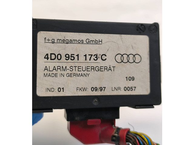 Pojistková skříňka Блок управления сигнализации 4D0951173C Audi A8 S8 D2 4D 1998
