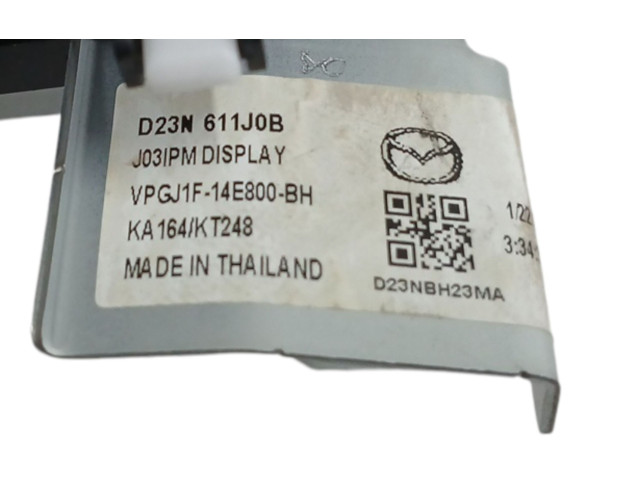 Дисплей D23N611J0B Mazda CX-3