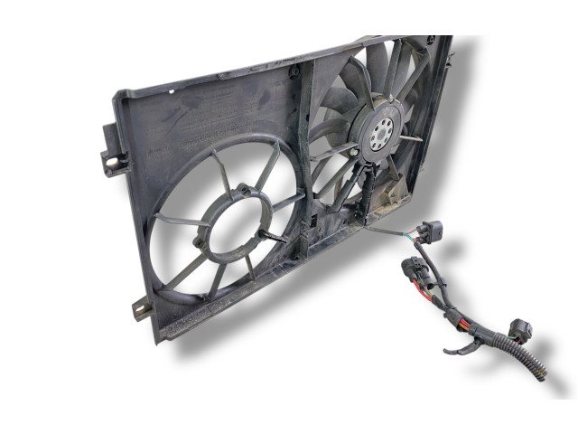 Вентилятор радиатора     1K0121207T, 1355D30019    Audi A3 S3 8P 